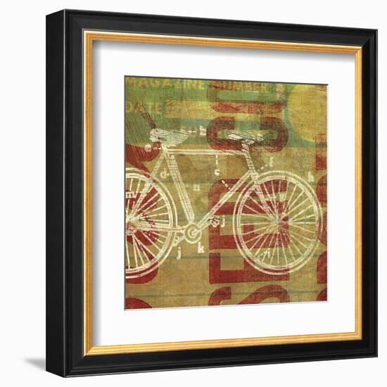 Cycles per Second-John W^ Golden-Framed Art Print