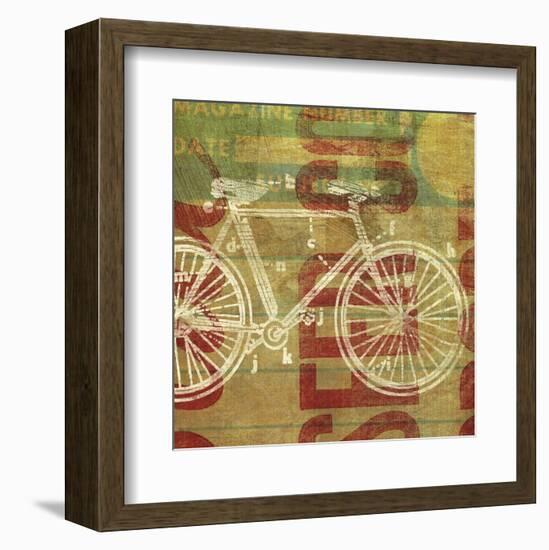 Cycles per Second-John W^ Golden-Framed Art Print