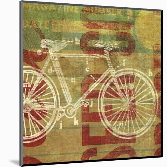 Cycles per Second-John W^ Golden-Mounted Art Print