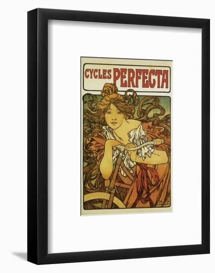 Cycles Perfecta-Alphonse Mucha-Framed Premium Giclee Print