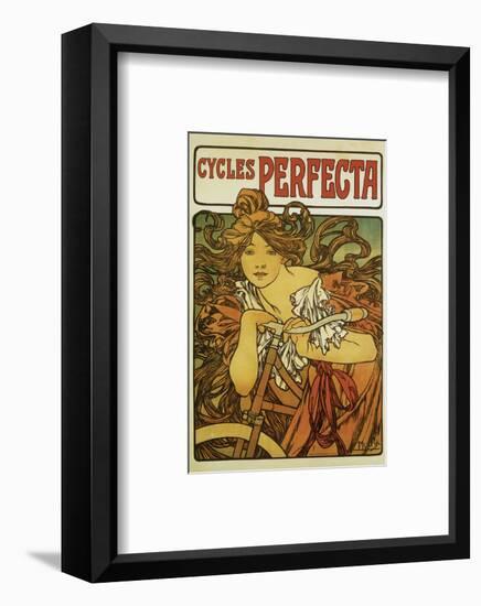 Cycles Perfecta-Alphonse Mucha-Framed Premium Giclee Print