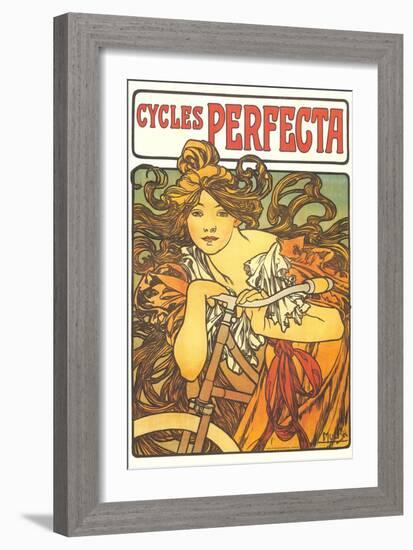 Cycles Perfecta-null-Framed Art Print