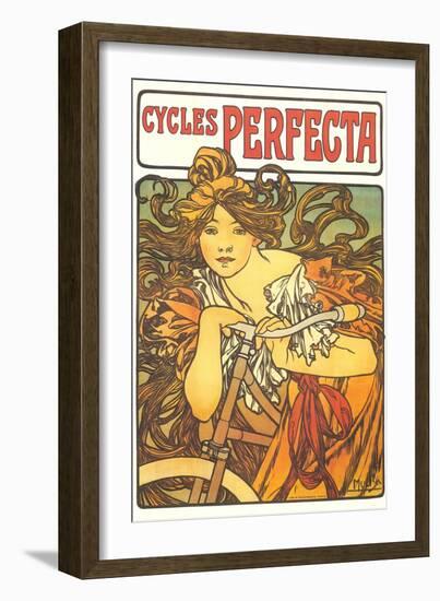 Cycles Perfecta-null-Framed Art Print