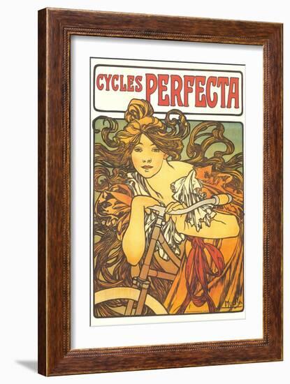 Cycles Perfecta-null-Framed Art Print