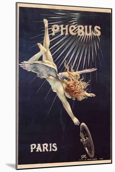 Cycles Phébus, Ca 1896-Henri Gray-Mounted Giclee Print