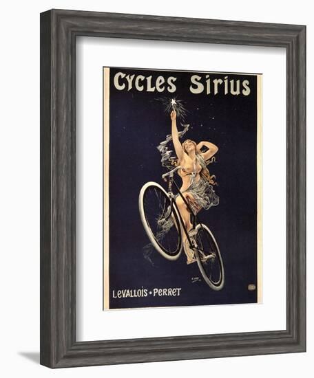 Cycles Sirius, 1899-Henri Gray-Framed Giclee Print