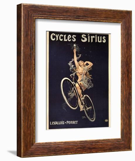 Cycles Sirius, 1899-Henri Gray-Framed Giclee Print