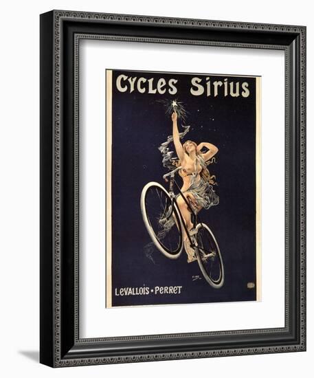 Cycles Sirius, 1899-Henri Gray-Framed Giclee Print