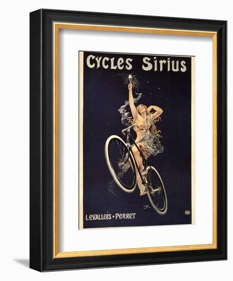 Cycles Sirius, 1899-Henri Gray-Framed Giclee Print