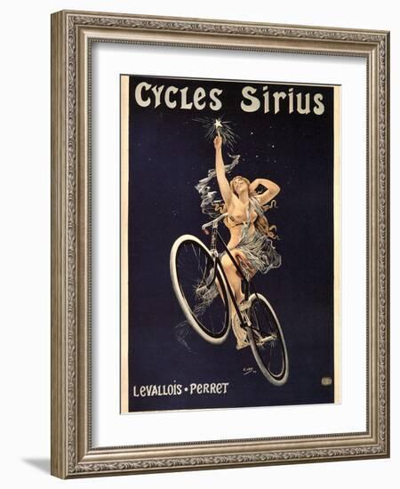 Cycles Sirius, 1899-Henri Gray-Framed Giclee Print