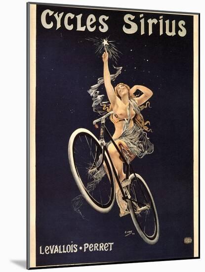 Cycles Sirius, 1899-Henri Gray-Mounted Giclee Print