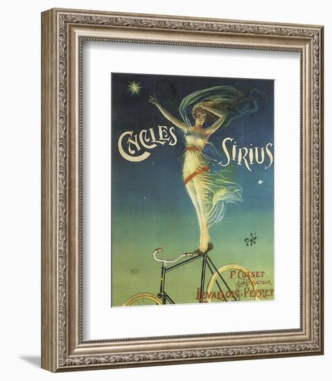 Cycles Sirius-Henri Gray-Framed Art Print