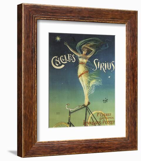 Cycles Sirius-Henri Gray-Framed Art Print