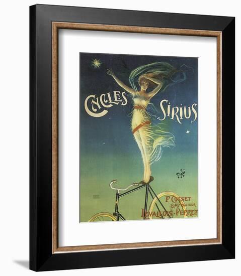 Cycles Sirius-Henri Gray-Framed Art Print