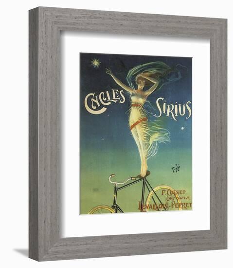 Cycles Sirius-Henri Gray-Framed Art Print