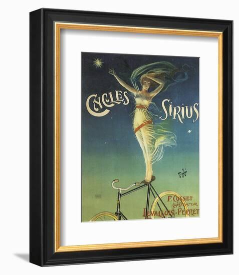 Cycles Sirius-Henri Gray-Framed Art Print