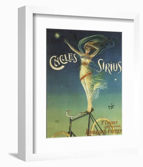 Cycles Sirius-Henri Gray-Framed Art Print