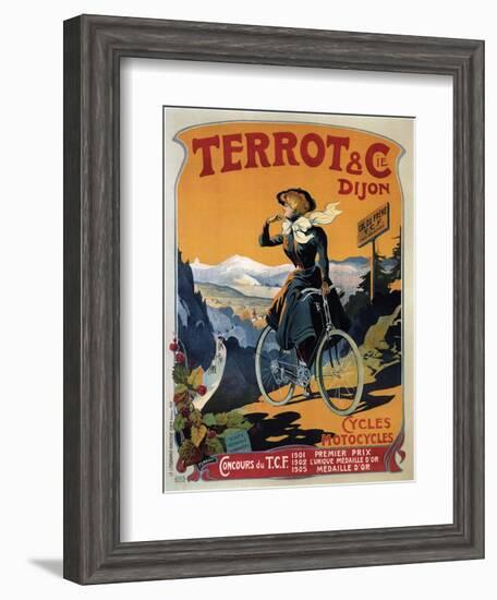 Cycles Terrot and Cie, 1905-Francisco Tamagno-Framed Giclee Print