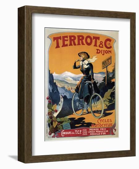 Cycles Terrot and Cie, 1905-Francisco Tamagno-Framed Giclee Print