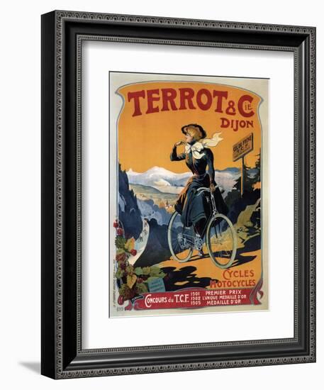 Cycles Terrot and Cie, 1905-Francisco Tamagno-Framed Giclee Print