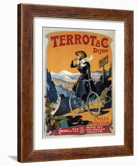 Cycles Terrot and Cie, 1905-Francisco Tamagno-Framed Giclee Print