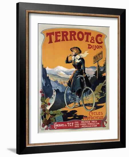 Cycles Terrot and Cie, 1905-Francisco Tamagno-Framed Giclee Print