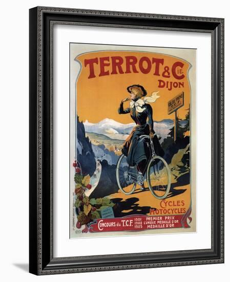 Cycles Terrot and Cie, 1905-Francisco Tamagno-Framed Giclee Print