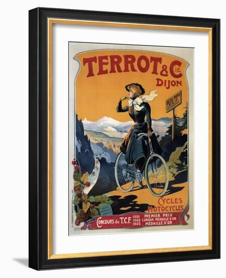 Cycles Terrot and Cie, 1905-Francisco Tamagno-Framed Giclee Print