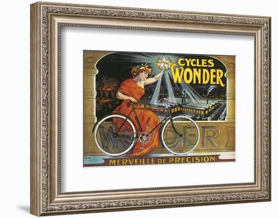 Cycles Wonder-Francisco Tamagno-Framed Art Print