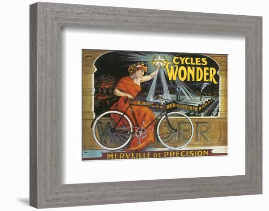 Cycles Wonder-Francisco Tamagno-Framed Art Print