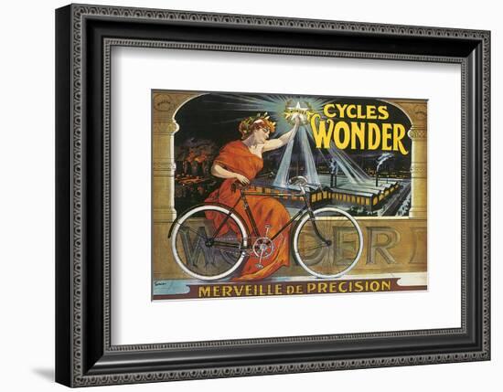 Cycles Wonder-Francisco Tamagno-Framed Art Print