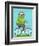 Cycling Sloth-Nancy Lee-Framed Premium Giclee Print