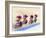 Cycling Team Competing on the Velodrome-Chris Trotman-Framed Photographic Print