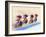 Cycling Team Competing on the Velodrome-Chris Trotman-Framed Photographic Print