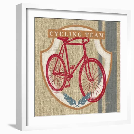 Cycling Team-Sam Appleman-Framed Art Print