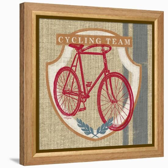 Cycling Team-Sam Appleman-Framed Stretched Canvas