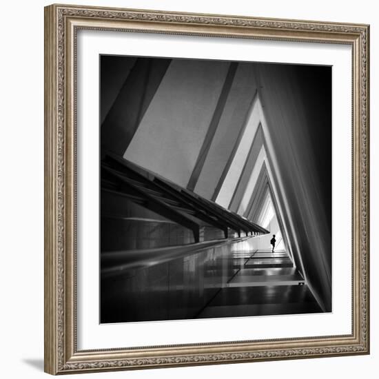 Cycling Tour-Marc Apers-Framed Photographic Print