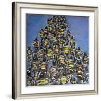 Cyclist 116-Heather Blanton Fine Art-Framed Giclee Print