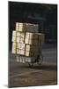 Cyclist in China with huge load of boxes-Charles Bowman-Mounted Photographic Print