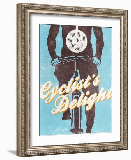 Cyclist’s Delight-Hannes Beer-Framed Art Print