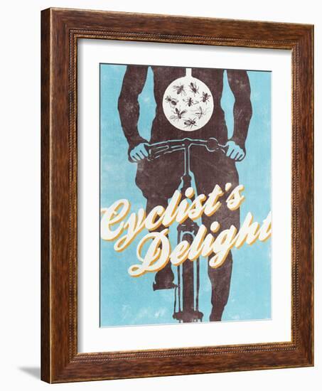 Cyclist’s Delight-Hannes Beer-Framed Art Print