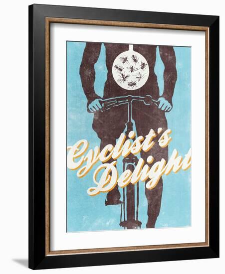 Cyclist’s Delight-Hannes Beer-Framed Art Print