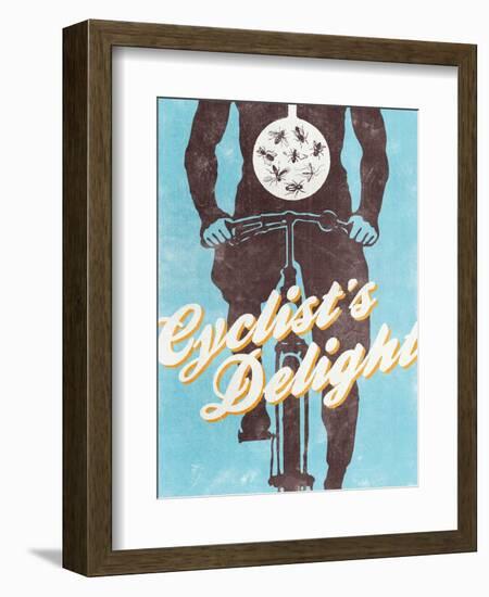 Cyclist’s Delight-Hannes Beer-Framed Premium Giclee Print