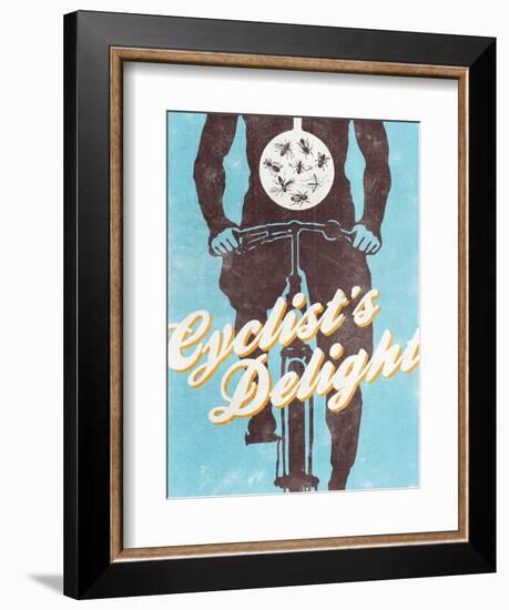 Cyclist’s Delight-Hannes Beer-Framed Premium Giclee Print