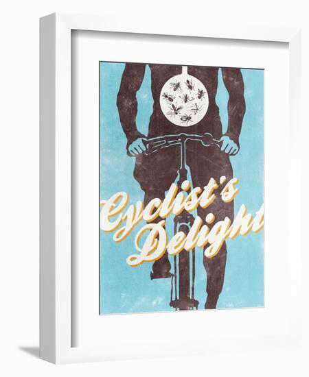 Cyclist’s Delight-Hannes Beer-Framed Premium Giclee Print