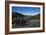 Cyclists Above Lough Nafooey, Shot from the County Mayo Side of the Border-null-Framed Photographic Print