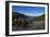 Cyclists Above Lough Nafooey, Shot from the County Mayo Side of the Border-null-Framed Photographic Print