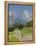 Cyclists, Grange Sous La Neige, Midi-Pyrenees, France-Doug Pearson-Framed Premier Image Canvas