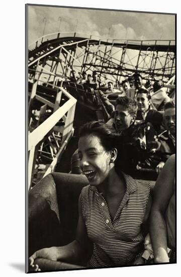 Cyclone Coney Island-Harold Feinstein-Mounted Art Print