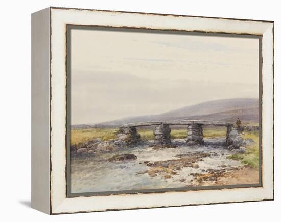 Cyclopean Bridge (Post Bridge, Dartmoor) , C.1895-96-Frederick John Widgery-Framed Premier Image Canvas